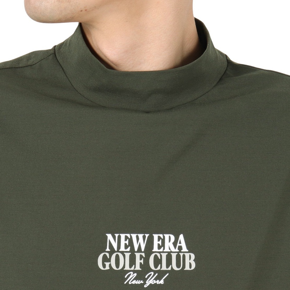 ニューエラ（NEW ERA）（メンズ、レディース）ゴルフウェア 吸汗速乾 水陸両用 半袖 ユーティリティー ミッドネック Tシャツ 14666316