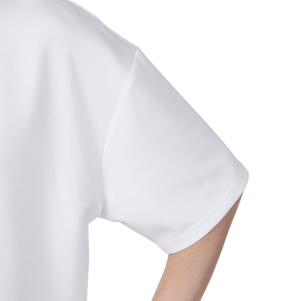 シルバースコット845（SILVERSCOTT845）（メンズ）ゴルフウェア 吸湿発熱 半袖 モックネック シャツ SS24FWT012 WHT