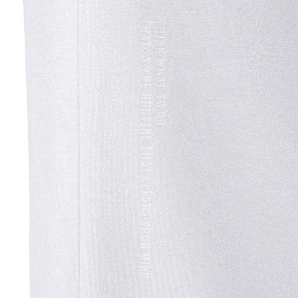 シルバースコット845（SILVERSCOTT845）（メンズ）ゴルフウェア 吸湿発熱 半袖 モックネック シャツ SS24FWT012 WHT