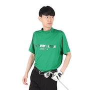 (メンズ)モックネック ゴルフ カチオンポリエステルベア天半袖ハイネックシャツ 042-5167351-140