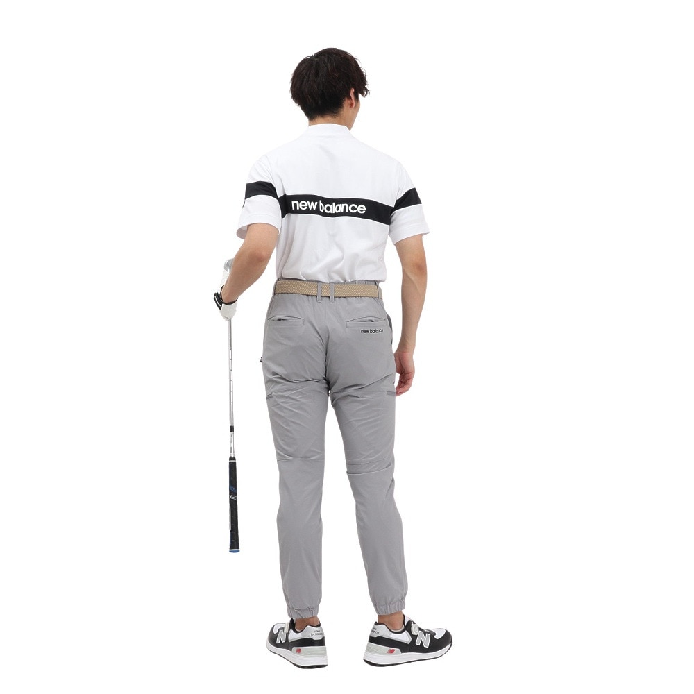 ニューバランス（new balance）（メンズ）ゴルフウェア 吸水速乾 半袖 モックネック プルオーバー 012-5166002-030