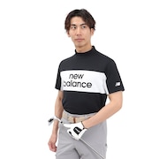 (メンズ)ゴルフウェア 接触冷感 半袖 モックネック プルオーバー 012-5166005