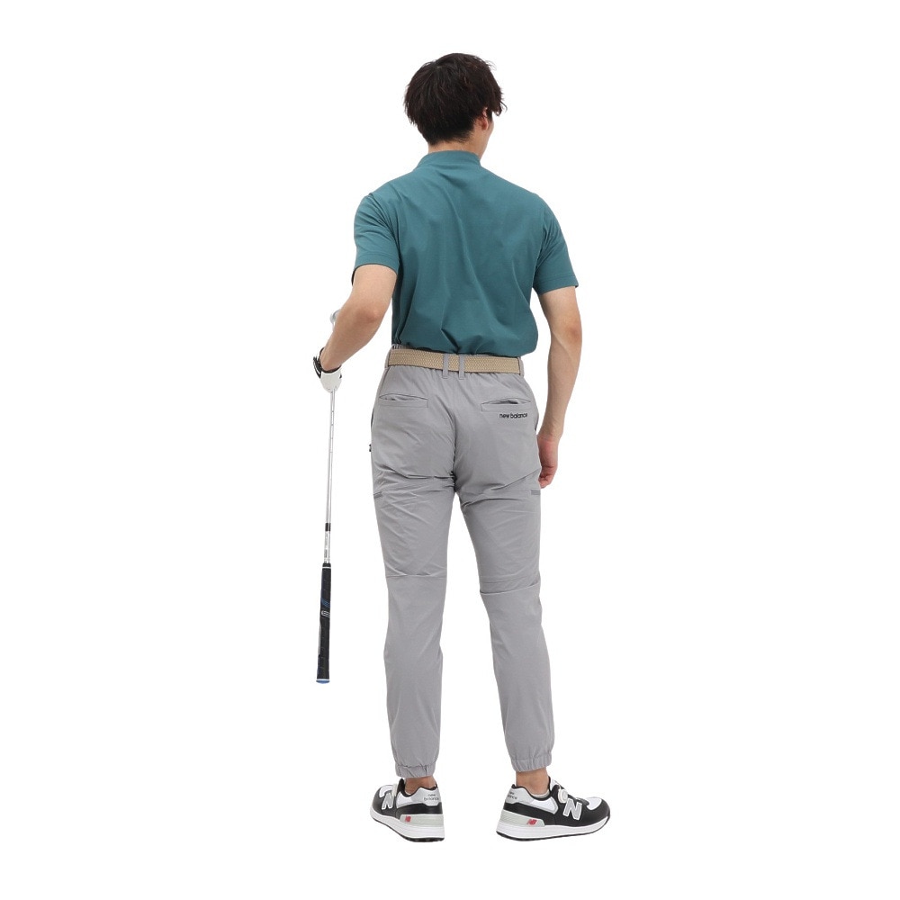 ニューバランス（new balance）（メンズ）ゴルフウェア 接触冷感 半袖 モックネック プルオーバー 012-5166005-182