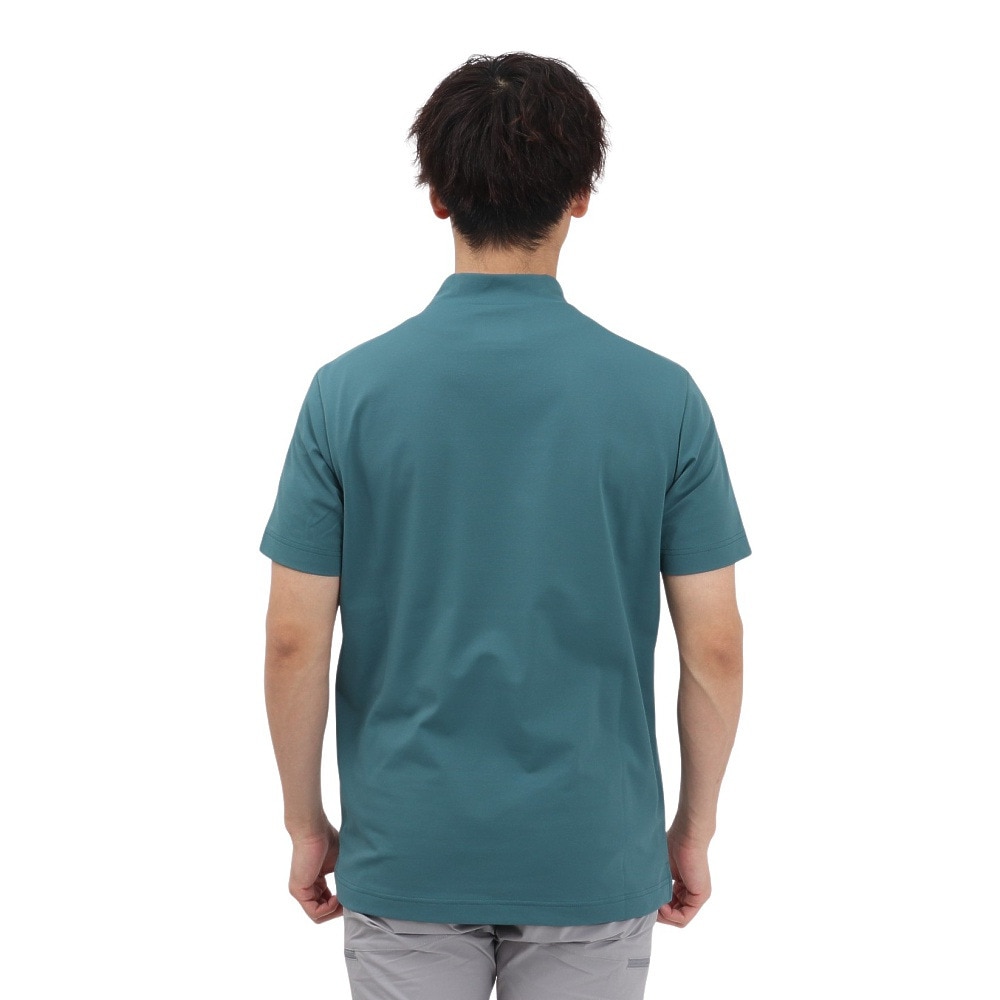 ニューバランス（new balance）（メンズ）ゴルフウェア 接触冷感 半袖 モックネック プルオーバー 012-5166005-182