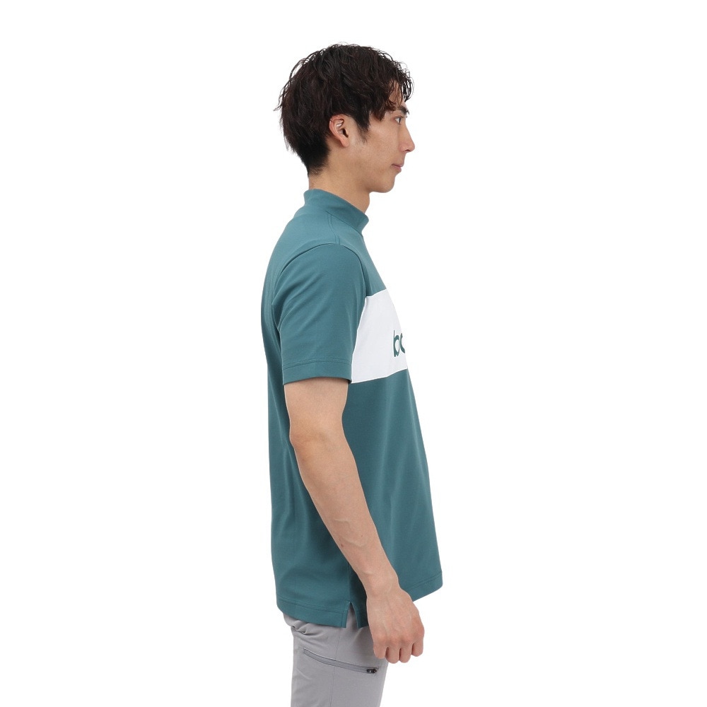 ニューバランス（new balance）（メンズ）ゴルフウェア 接触冷感 半袖 モックネック プルオーバー 012-5166005-182