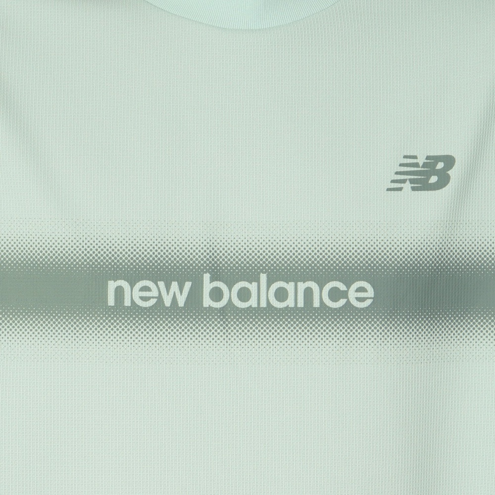ニューバランス（new balance）（メンズ）ゴルフ 半袖 モックネック プルオーバー 012-5166012-130