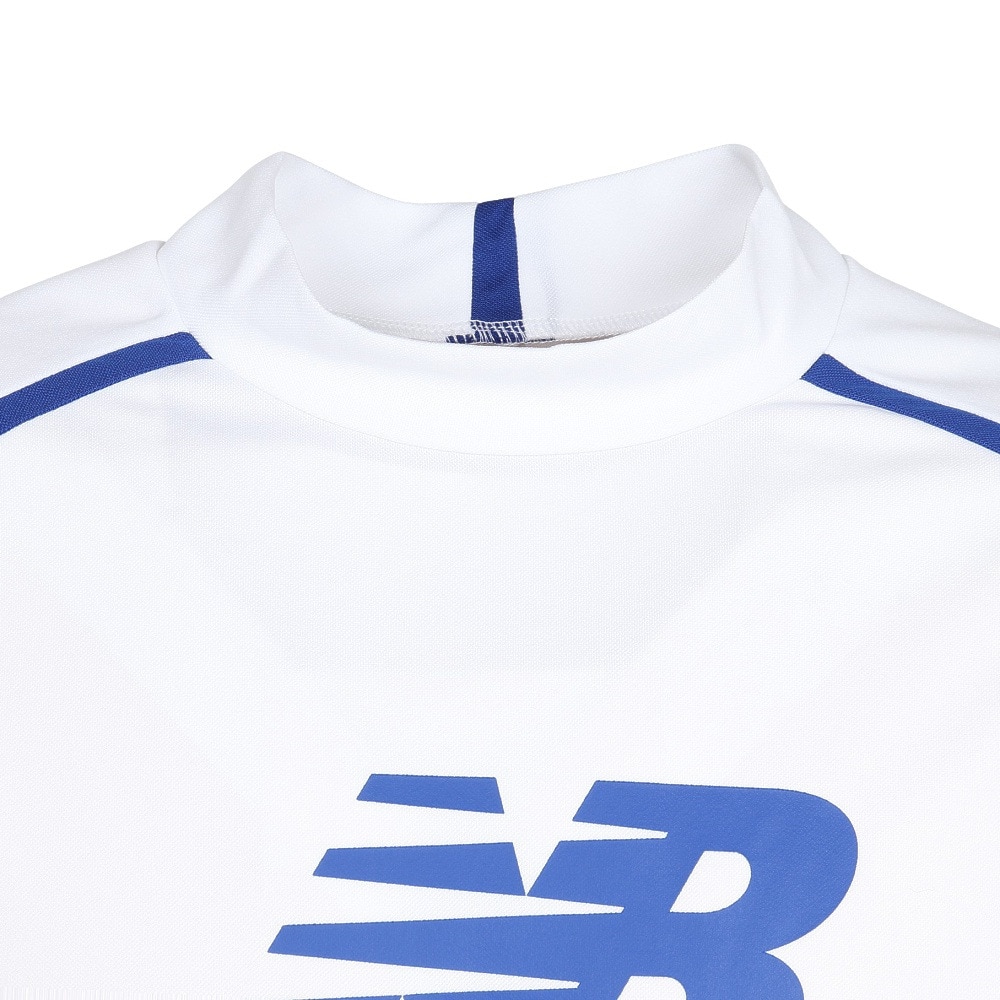 ニューバランス（new balance）（メンズ）ゴルフウェア 吸水速乾 プルオーバー 半袖ハイネックシャツ 012-5166013-030