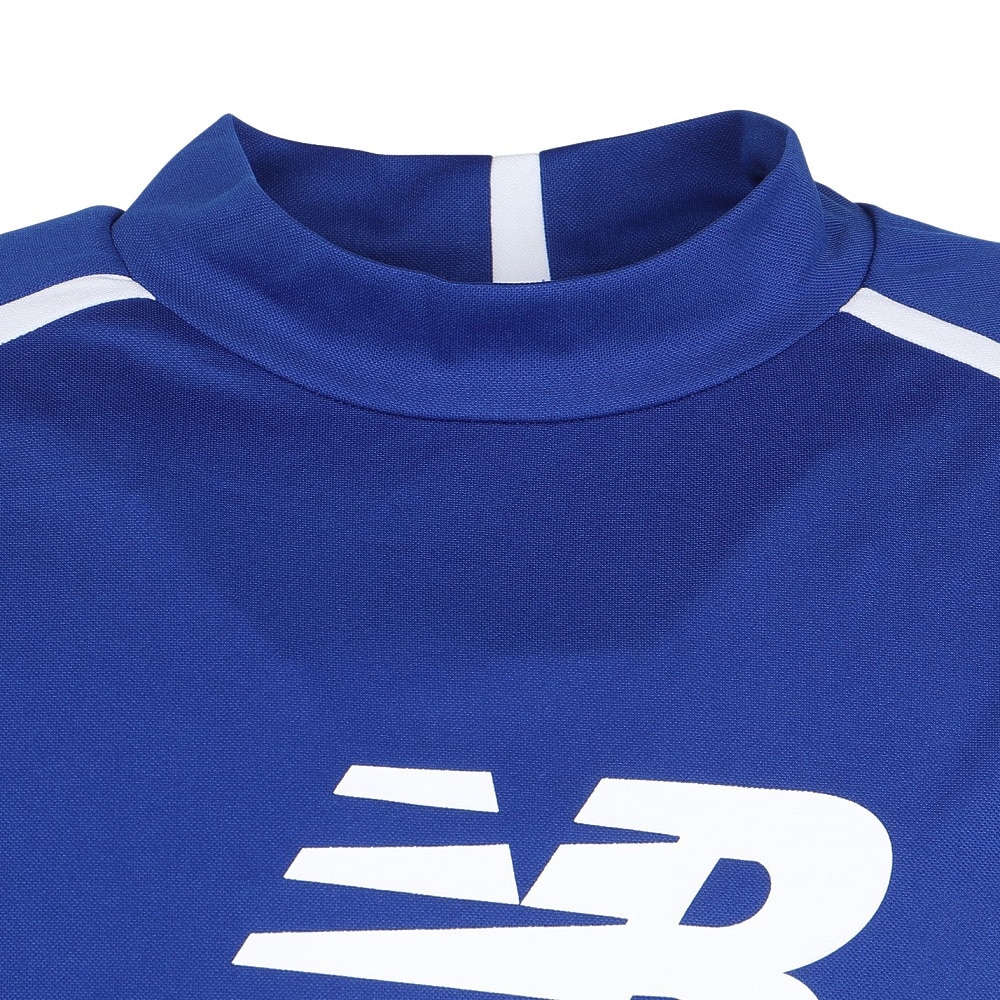 ニューバランス（new balance）（メンズ）ゴルフウェア 吸水速乾 プルオーバー 半袖ハイネックシャツ 012-5166013-114