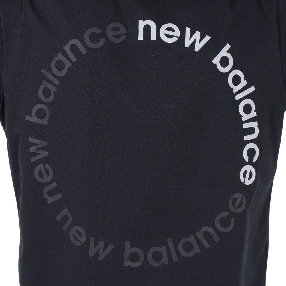 ニューバランス（new balance）（メンズ）ゴルフウェア 接触冷感 半袖 モックネック プルオーバー 012-5166016-010