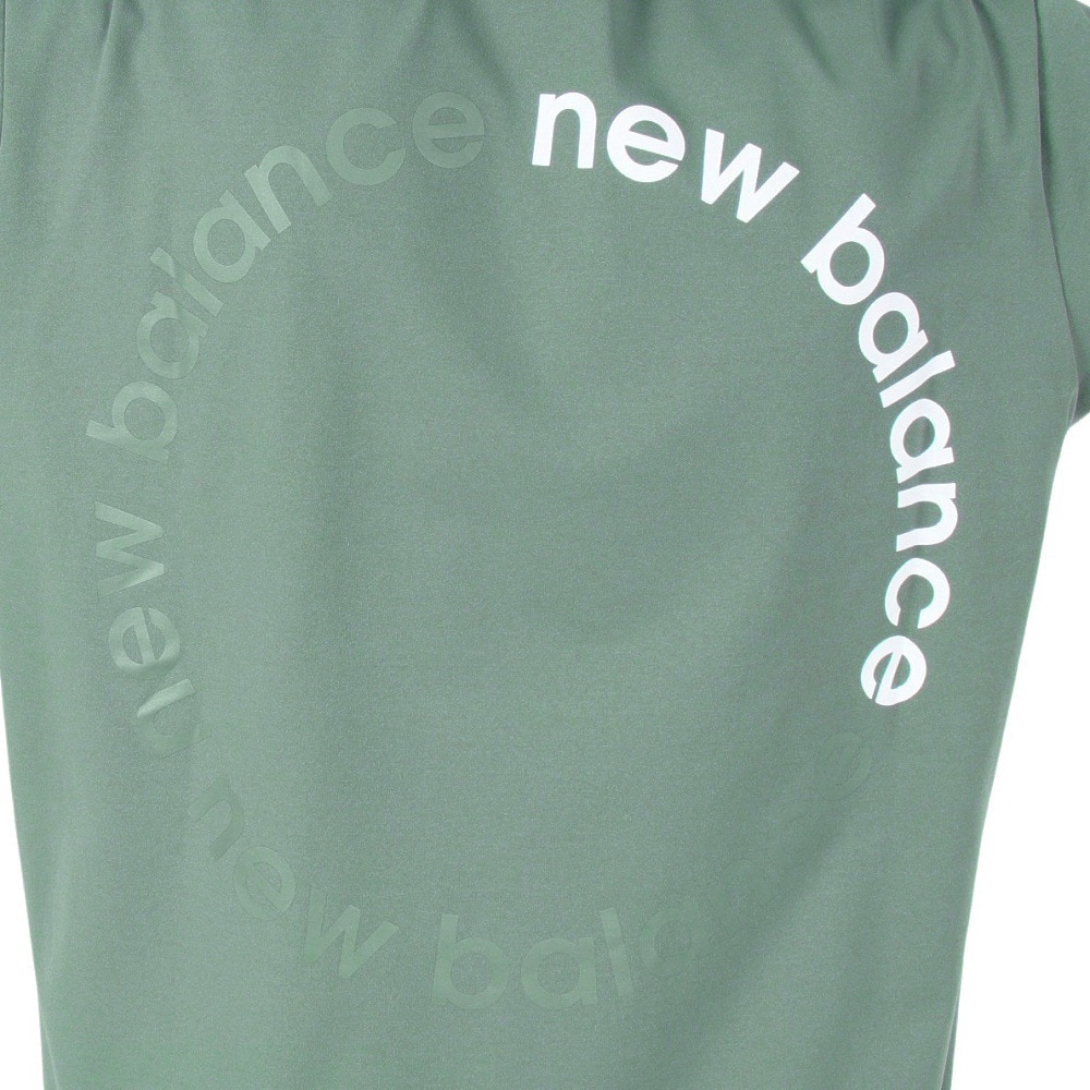 ニューバランス（new balance）（メンズ）ゴルフウェア 接触冷感 半袖 モックネック プルオーバー 012-5166016-181