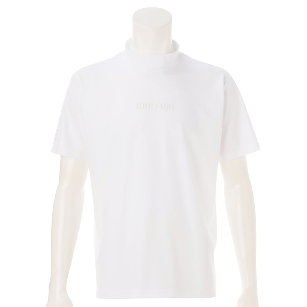 ブリーフィング（BRIEFING）（メンズ）ゴルフウェア MS MINI 3D LOGO 半袖ハイネック RF BRG251M40-000