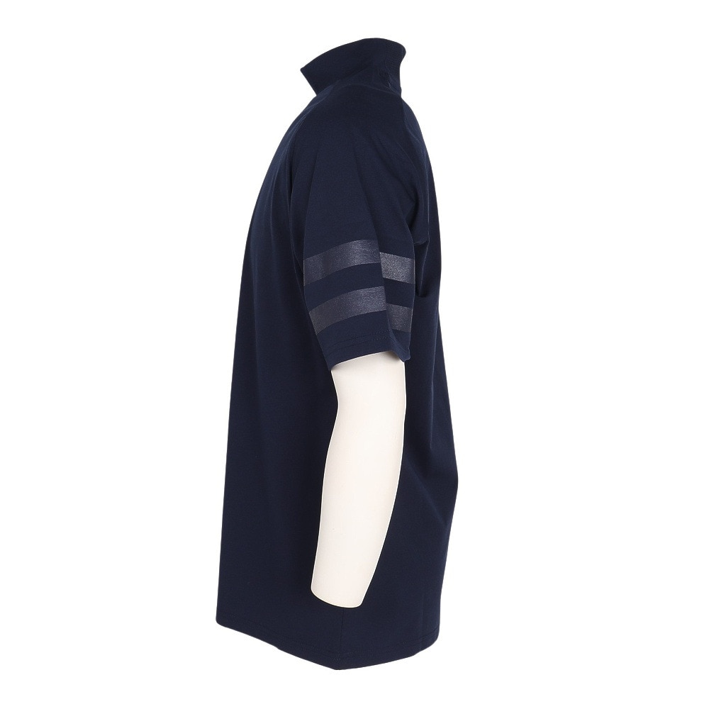 ハーレー（HURLEY）（メンズ）ゴルフウェア 吸汗速乾 ファントム アイコン ブロックパーティー 半袖 モックネック MGPS251108-OBS