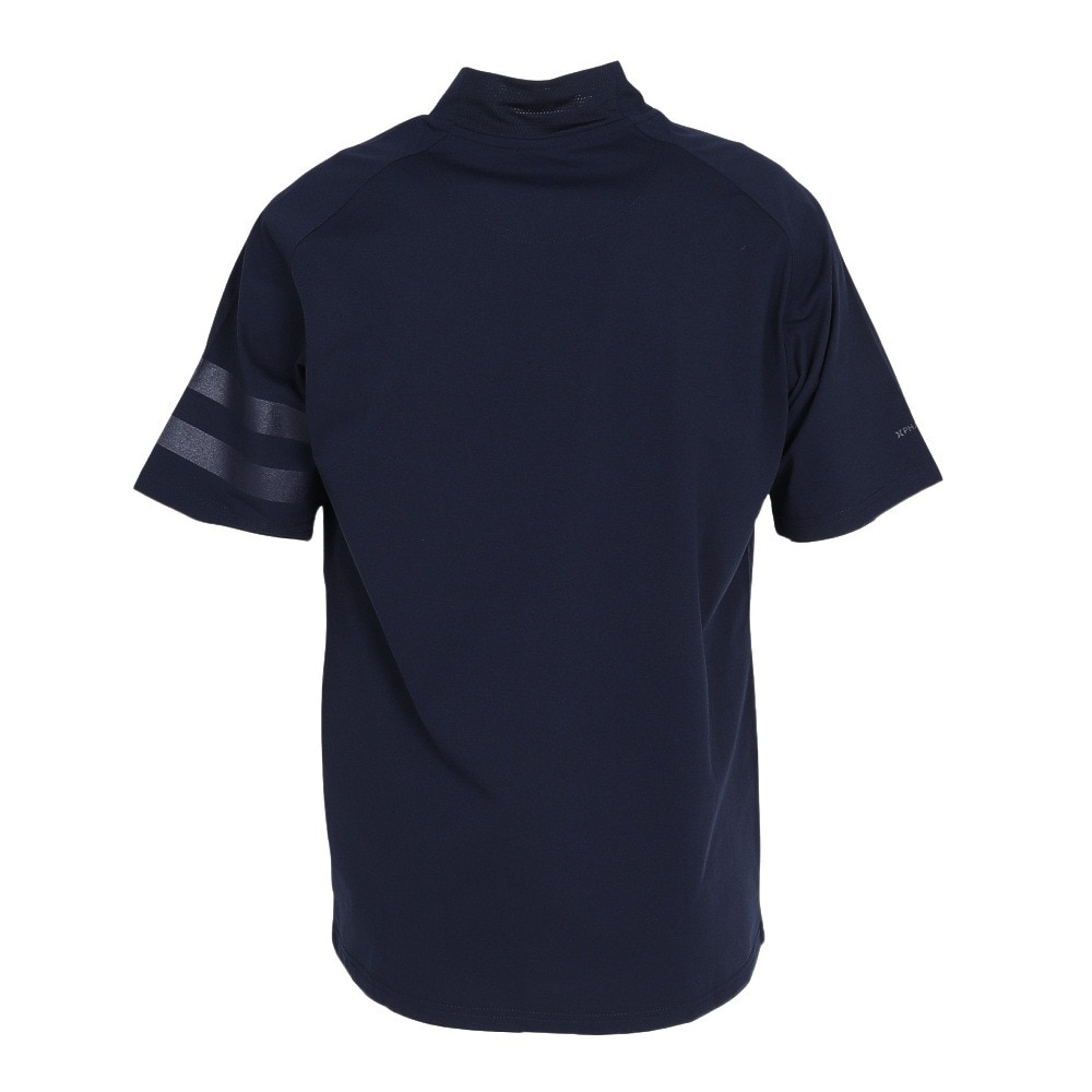 ハーレー（HURLEY）（メンズ）ゴルフウェア 吸汗速乾 ファントム アイコン ブロックパーティー 半袖 モックネック MGPS251108-OBS