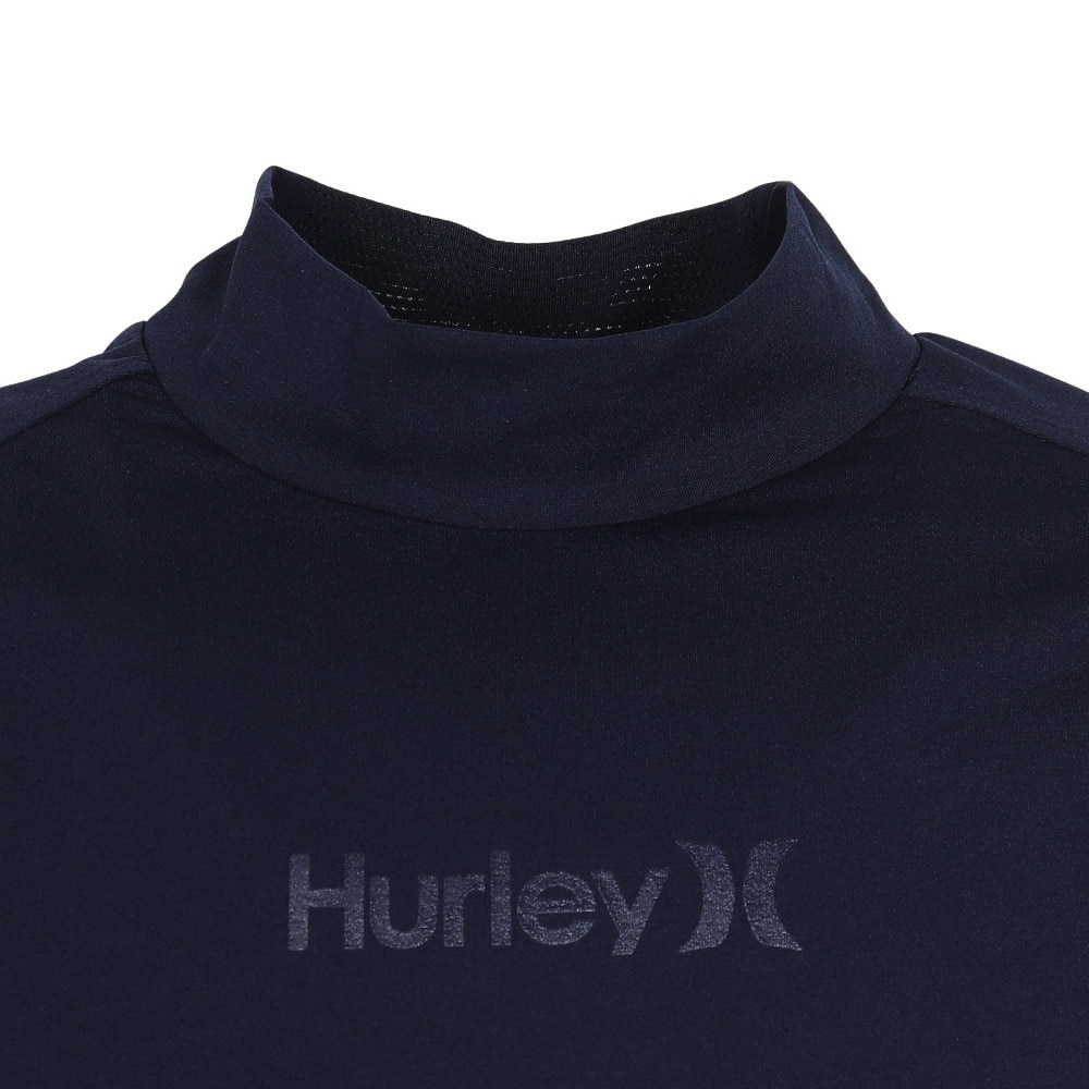 ハーレー（HURLEY）（メンズ）ゴルフウェア 吸汗速乾 ファントム アイコン ブロックパーティー 半袖 モックネック MGPS251108-OBS