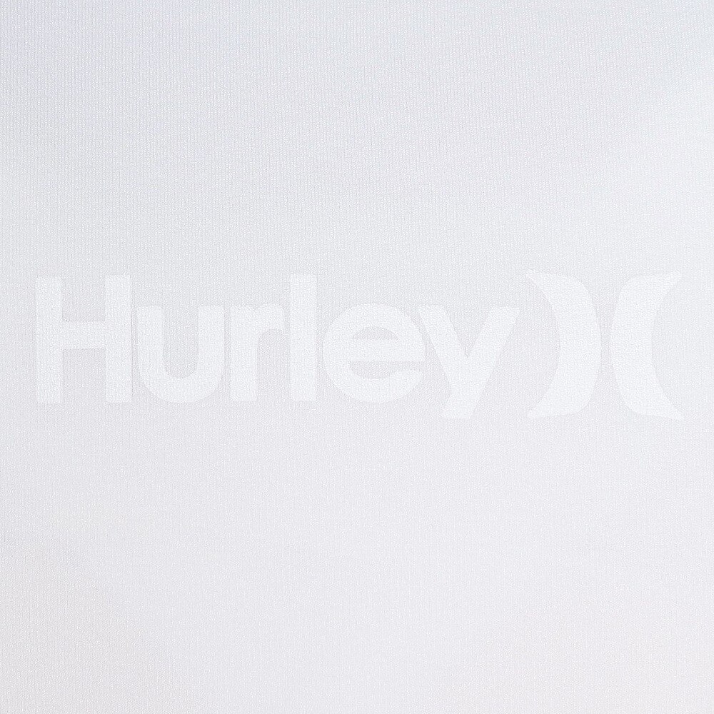 ハーレー（HURLEY）（メンズ）ゴルフウェア 吸汗速乾 ファントム アイコン ブロックパーティー 半袖 モックネック MGPS251108-WHT