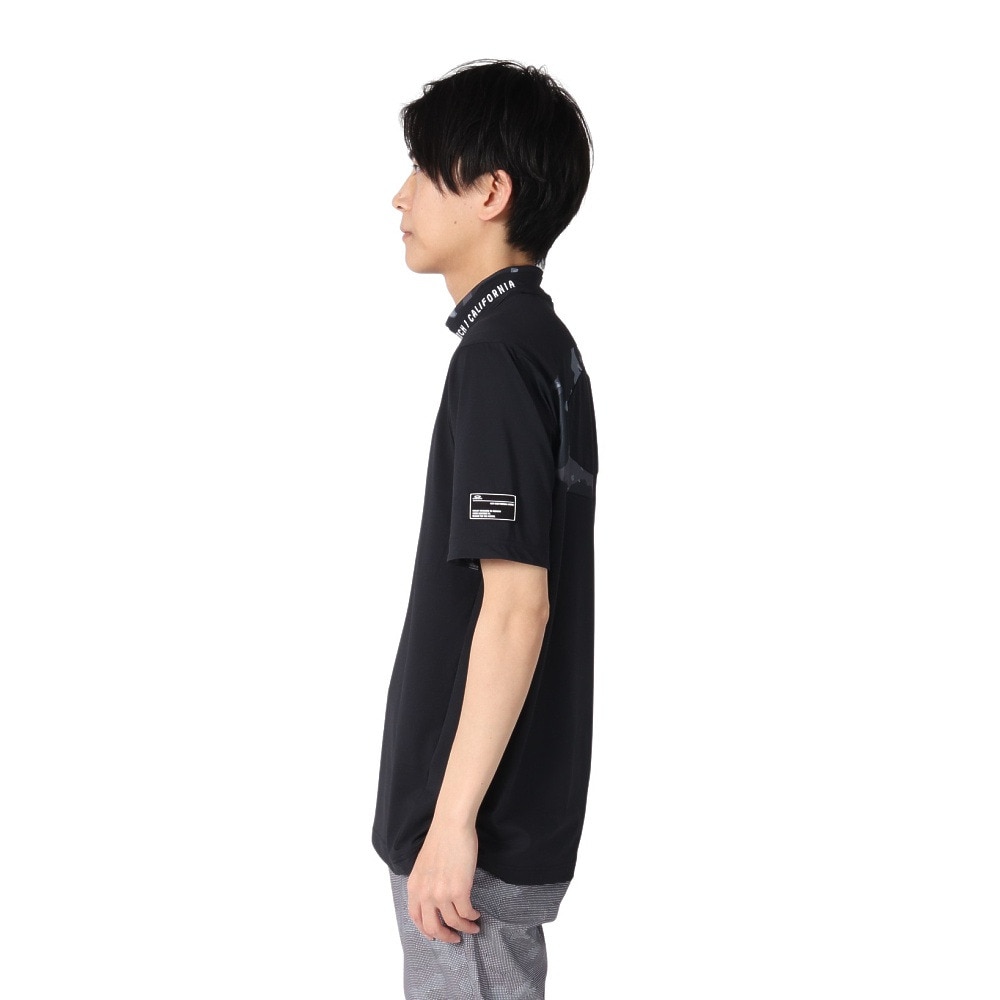 オークリー（OAKLEY）（メンズ）ゴルフウェア 吸汗速乾 接触冷感 STALWART モックネック半袖シャツ FOA407845-02E