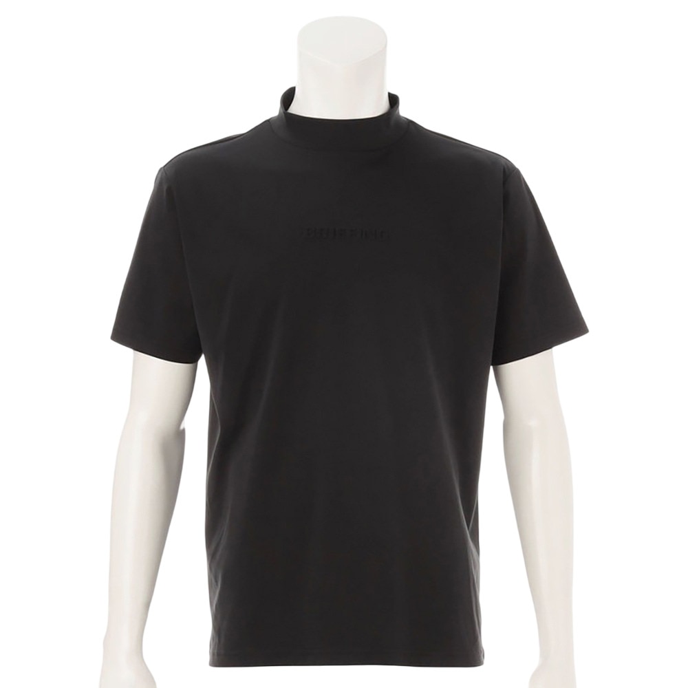 ブリーフィング（BRIEFING）（メンズ）ゴルフウェア MS MINI 3D LOGO 半袖ハイネック RF BRG251M40-010