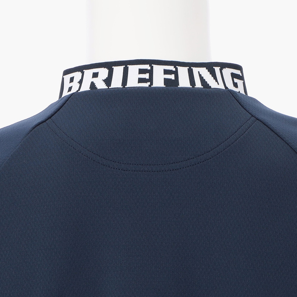 ブリーフィング（BRIEFING）（メンズ）モックネック ゴルフ 半袖 NECK LOGO ハイネックシャツ BRG251M60-076