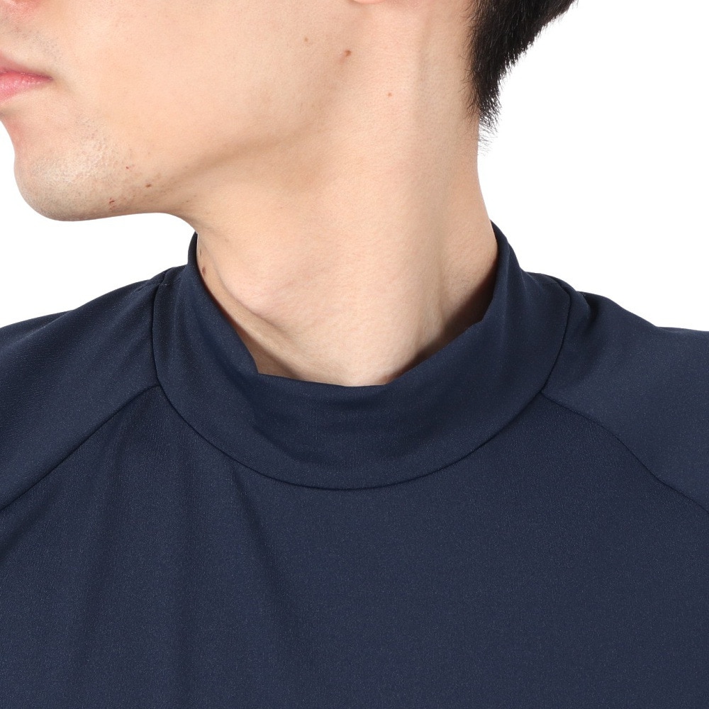 マンシングウエア（MUNSING WEAR）（メンズ）ゴルフウェア ペンギン バイ マンシングウェア モックネックグラフィックシャツ MU5SHS13M NV00