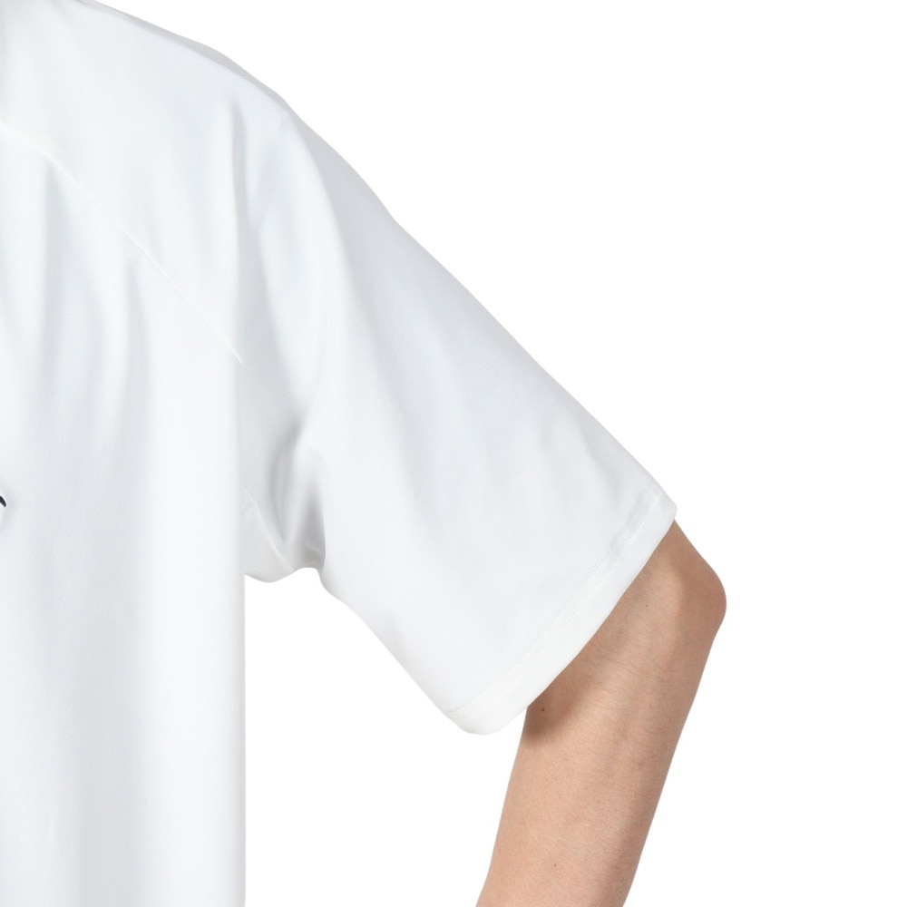 マンシングウエア（MUNSING WEAR）（メンズ）ゴルフウェア ペンギン バイ マンシングウェア モックネックグラフィックシャツ MU5SHS13M WH00