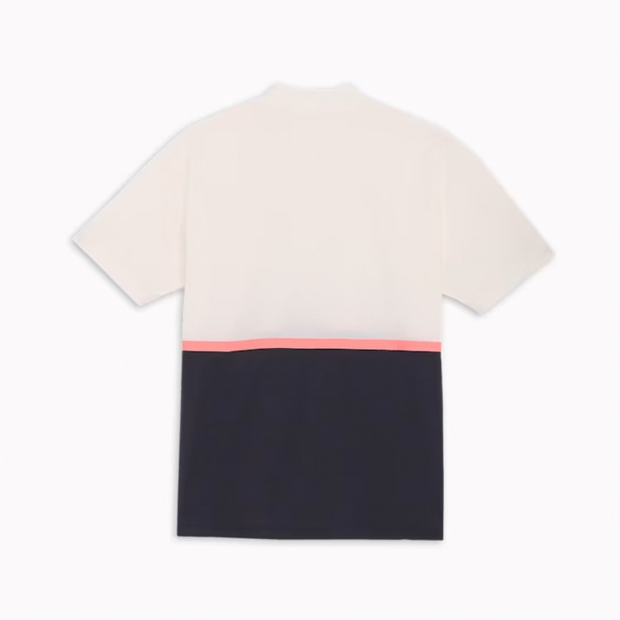 プーマ（PUMA）（メンズ）ゴルフウェア FOG パネル カラー リラックス 半袖 モックネックシャツ 633297-03