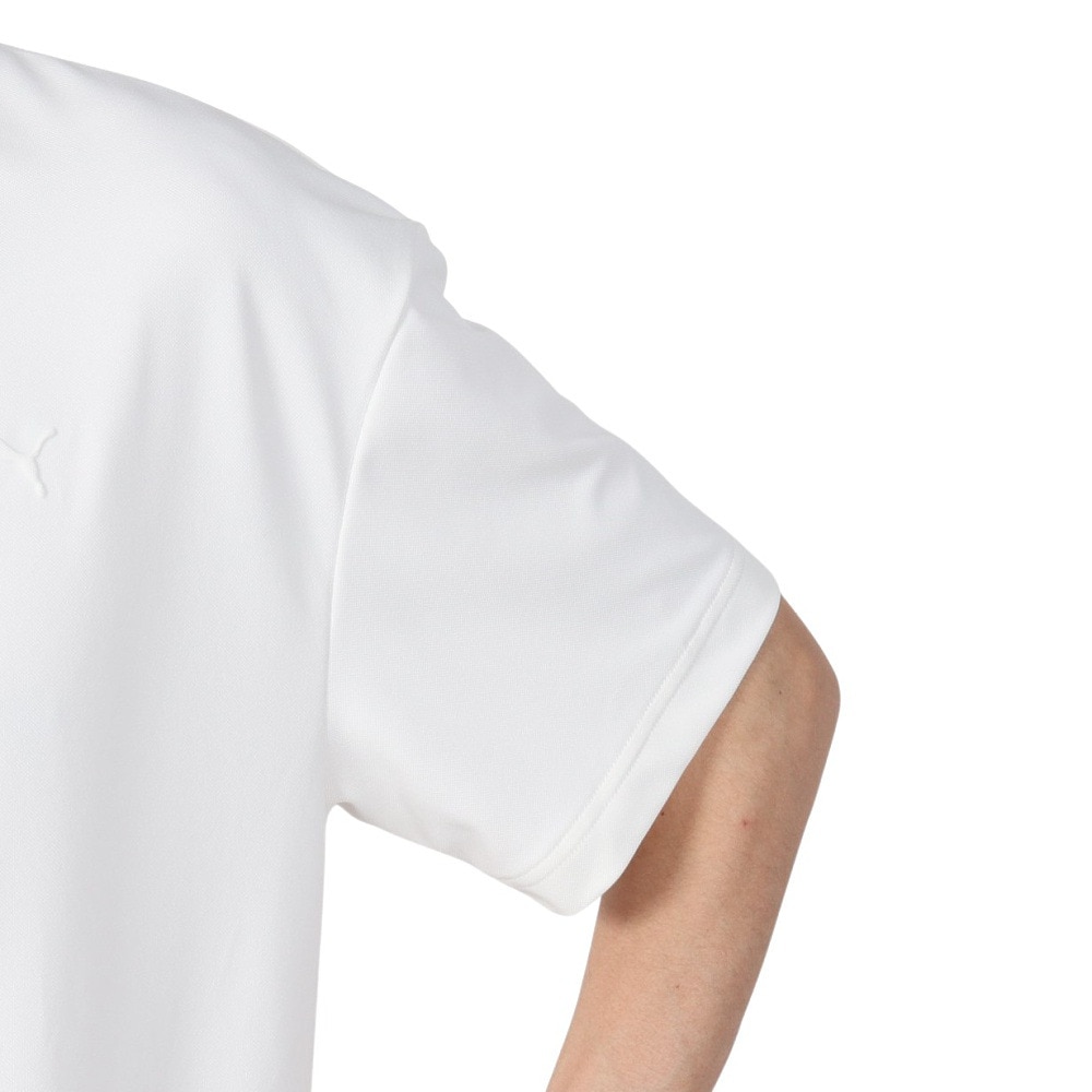 プーマ（PUMA）（メンズ）ゴルフウェア 吸汗速乾 半袖 モックネックシャツ 635493-04