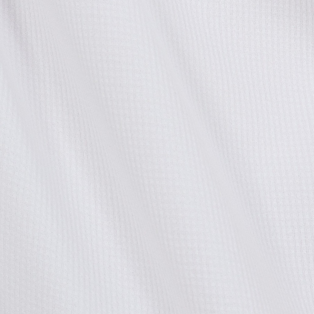シルバースコット845（SILVERSCOTT845）（メンズ）ゴルフウェア 吸水速乾 WAFFLE 半袖 モックネックシャツ SS25SST007 WHT