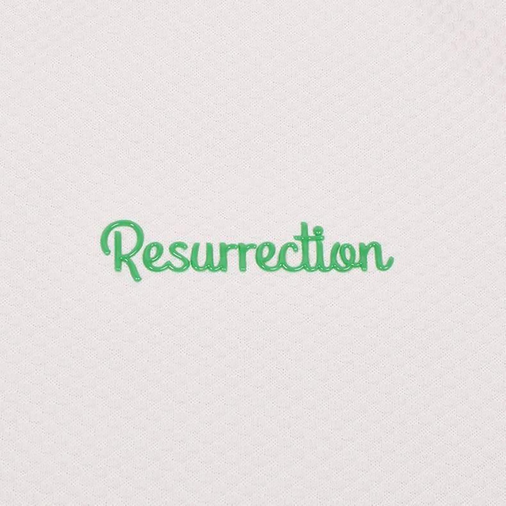 レザレクション（Resurrection）（メンズ）モックネック ゴルフ 半袖 スーパーベーシックモックネック RELAX FIT BE12IN15-M