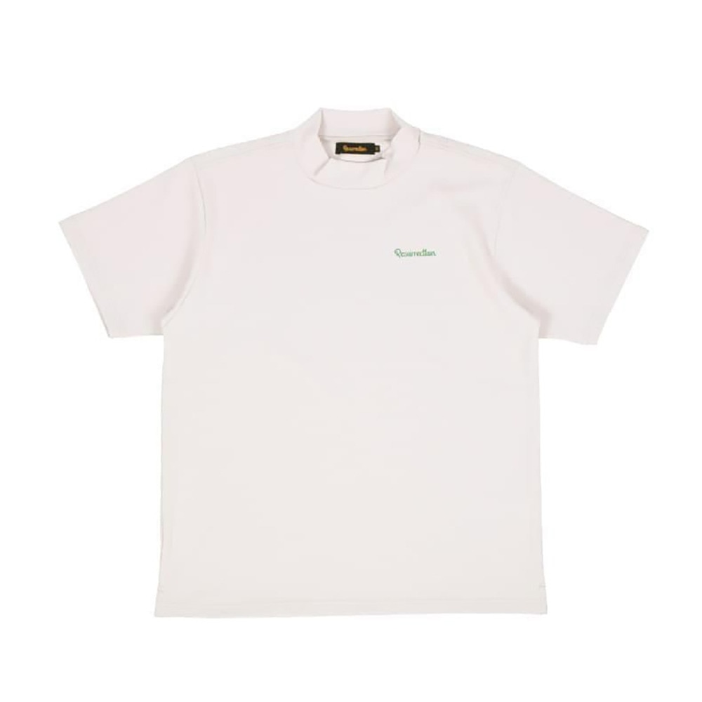 レザレクション（Resurrection）（メンズ）モックネック ゴルフ 半袖 スーパーベーシックモックネック RELAX FIT BE12IN15-M