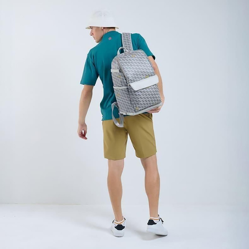 レザレクション（Resurrection）（メンズ）モックネック ゴルフ 半袖 スーパーベーシックモックネック RELAX FIT BE12IN15-M