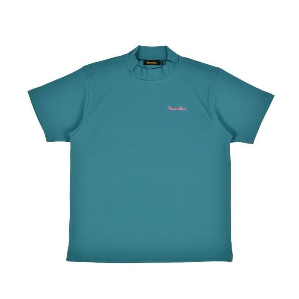 レザレクション（Resurrection）（メンズ）モックネック ゴルフ 半袖 スーパーベーシックモックネック RELAX FIT BE12IN15-M
