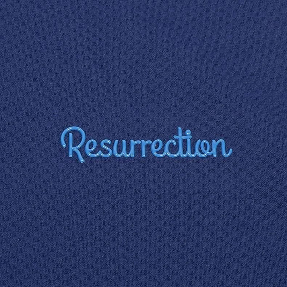 レザレクション（Resurrection）（メンズ）モックネック ゴルフ 半袖 スーパーベーシックモックネック RELAX FIT BE12IN15-M