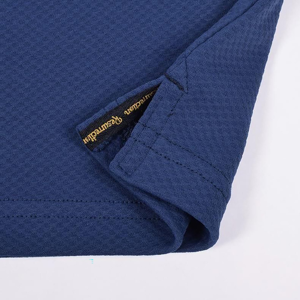 レザレクション（Resurrection）（メンズ）モックネック ゴルフ 半袖 スーパーベーシックモックネック RELAX FIT BE12IN15-M