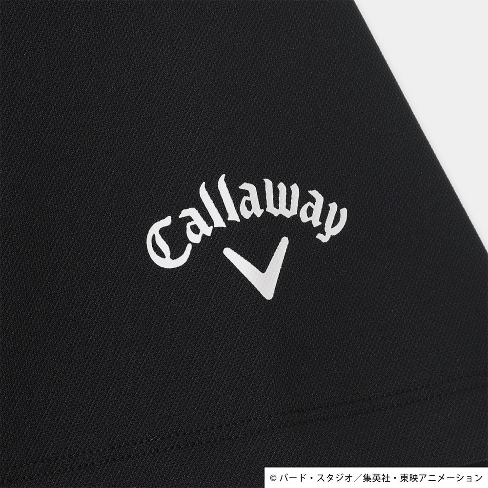 キャロウェイ（CALLAWAY）（メンズ）ゴルフウェア ドラゴンボール 孫悟空プリント 半袖 モックネック C25234152-1010