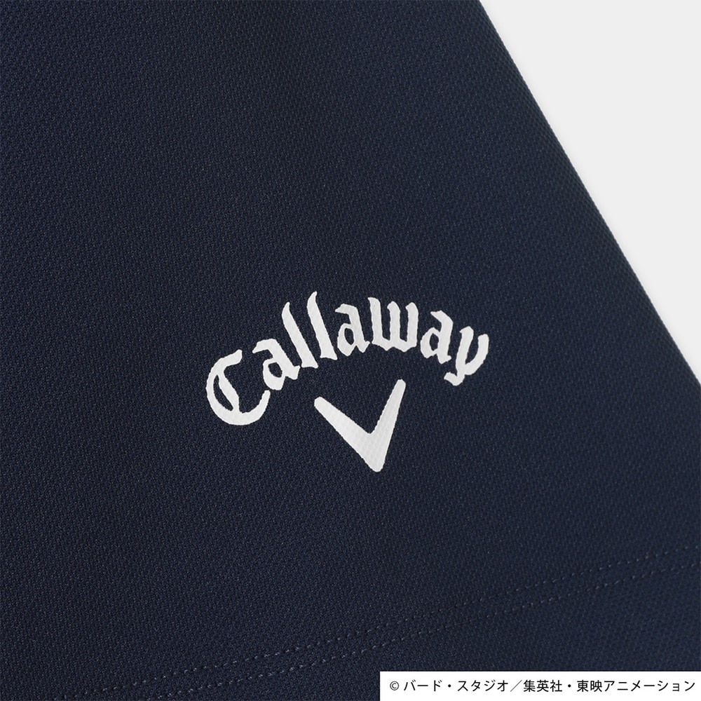 キャロウェイ（CALLAWAY）（メンズ）ゴルフウェア ドラゴンボール 孫悟空プリント 半袖 モックネック C25234152-1120