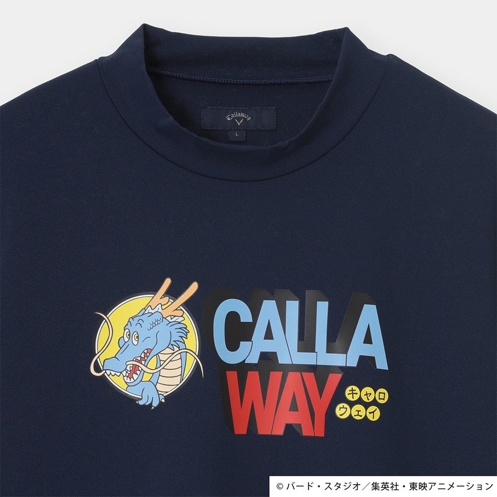 キャロウェイ（CALLAWAY）（メンズ）ドラゴンボール ロゴプリントモックネック C25234154-1120