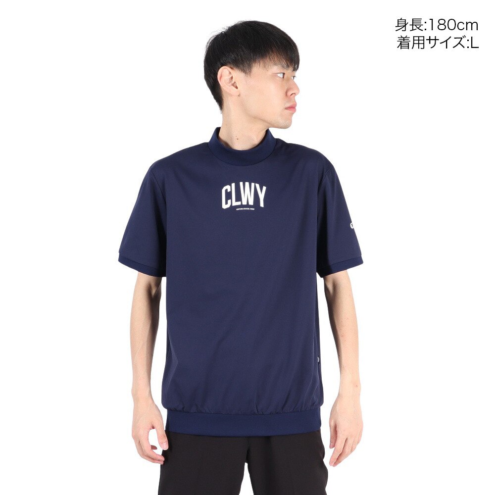 キャロウェイ（CALLAWAY）（メンズ）ゴルフウェア スムース半袖 モックネックシャツ C25234107-1120