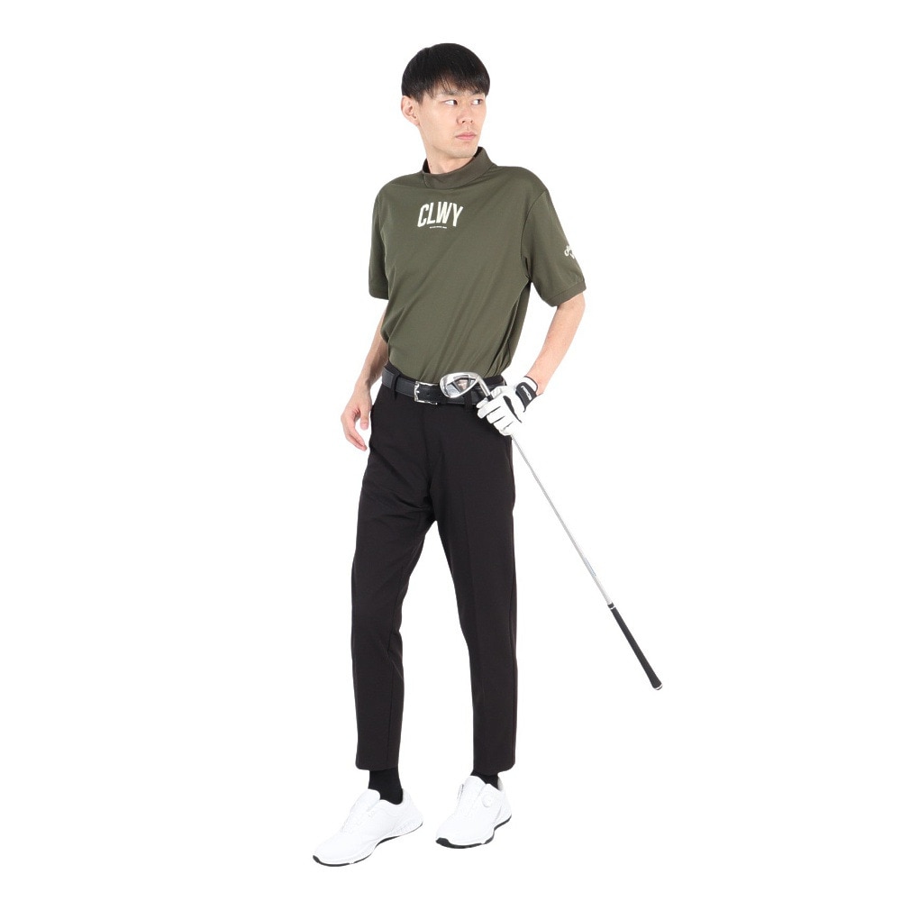 キャロウェイ（CALLAWAY）（メンズ）ゴルフ スムース半袖 モックネックシャツ C25234107-1180