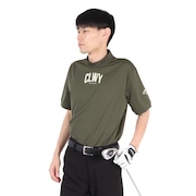 (メンズ)ゴルフ スムース半袖 モックネックシャツ C25234107-1180