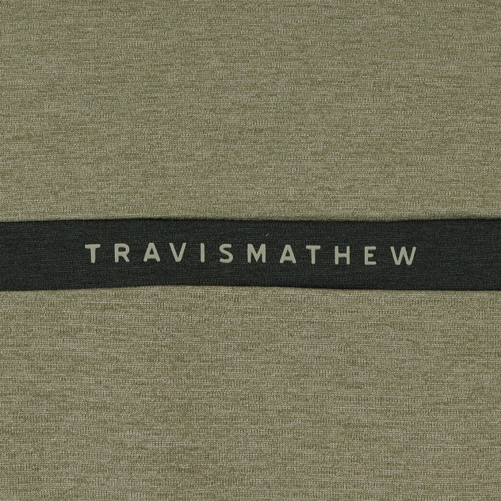 トラヴィスマシュー（Travis Mathew）（メンズ）ゴルフ 石川遼プロ着用 カラット チェストライン 半袖 モックネック 7AM011-3OLG