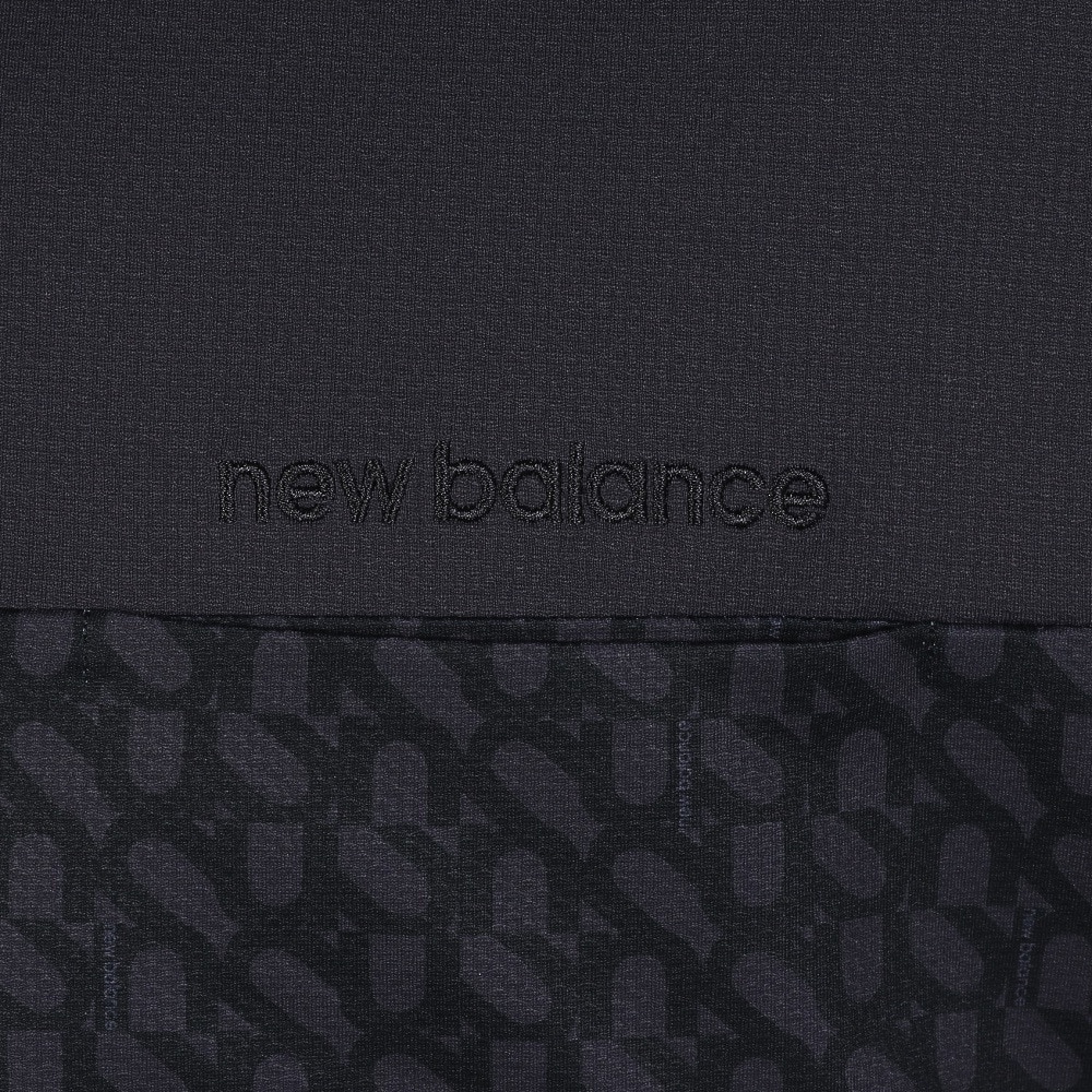 ニューバランス（new balance）（メンズ）ゴルフ 半袖 モックネック プルオーバー 012-5266001-011