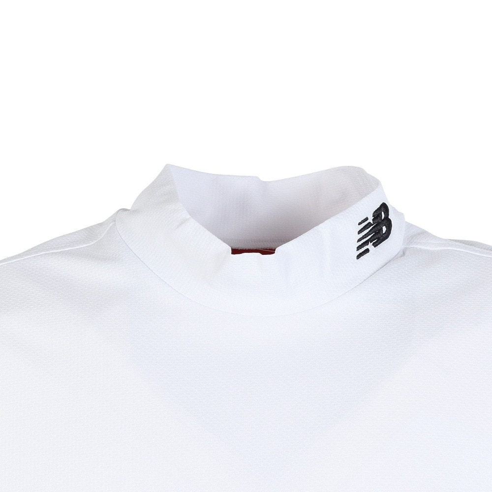 ニューバランス（new balance）（メンズ）ゴルフ 半袖 モックネック プルオーバー 012-5266001-030