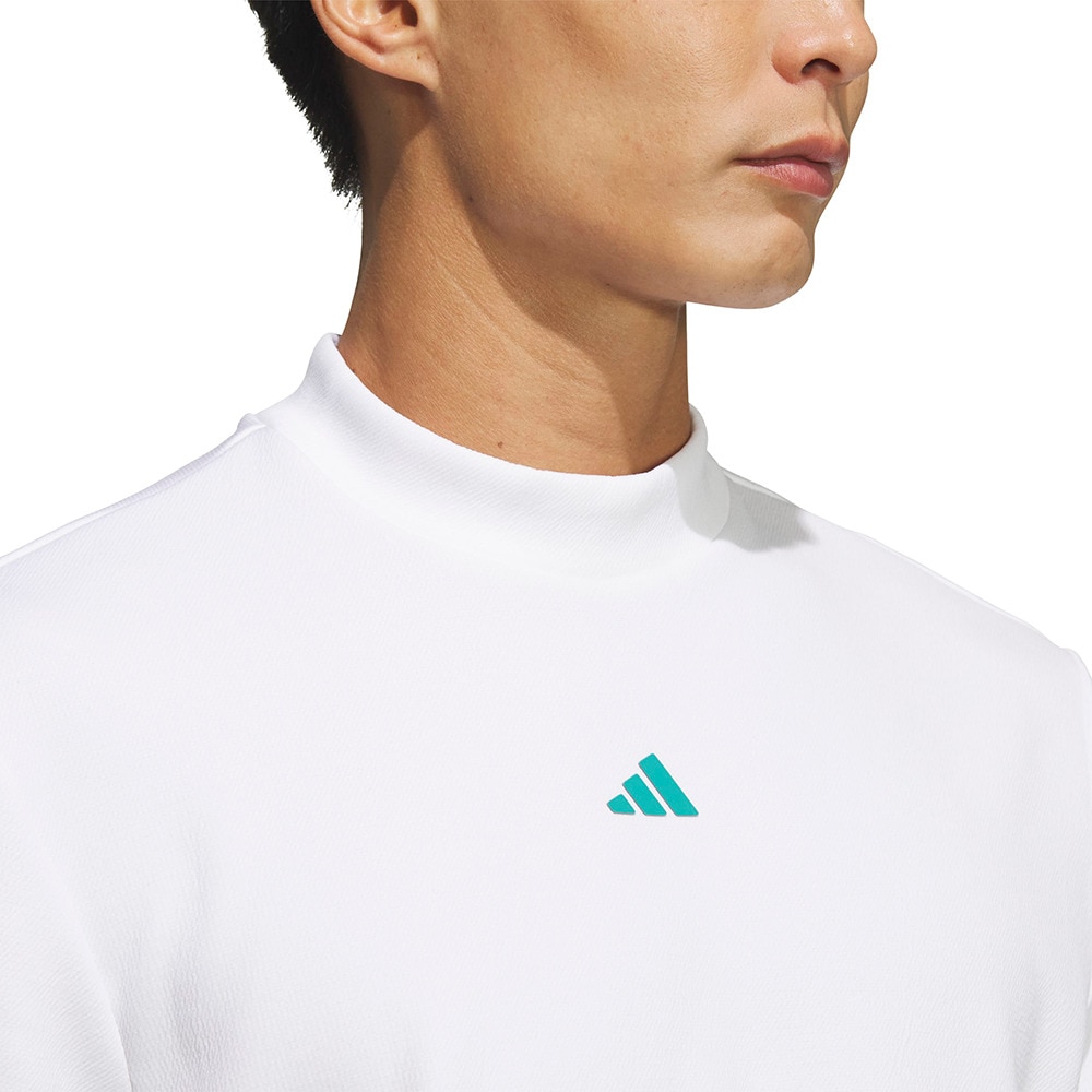 アディダス（adidas）（メンズ）ゴルフ 半袖 コードカオス モックネック 半袖シャツ LOI49-KF8981W