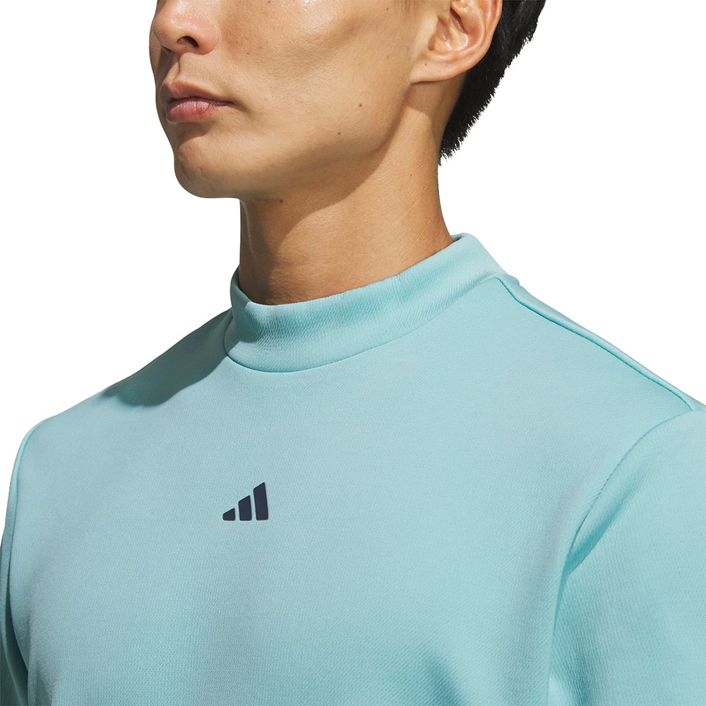 アディダス（adidas）（メンズ）ゴルフ 半袖 コードカオス モックネック 半袖シャツ LOI49-KF8984MGRN