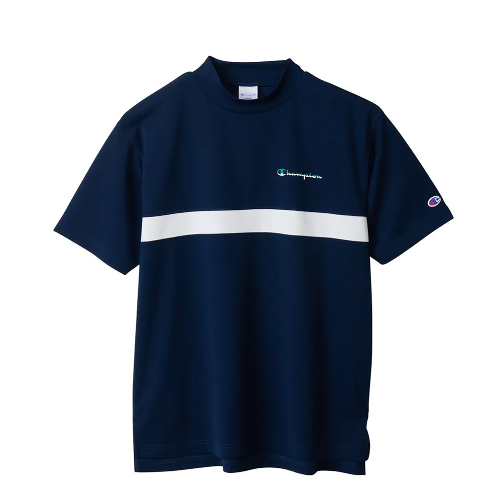 チャンピオン（CHAMPION）（メンズ）モックネック ゴルフ 半袖 C3-CG302 370