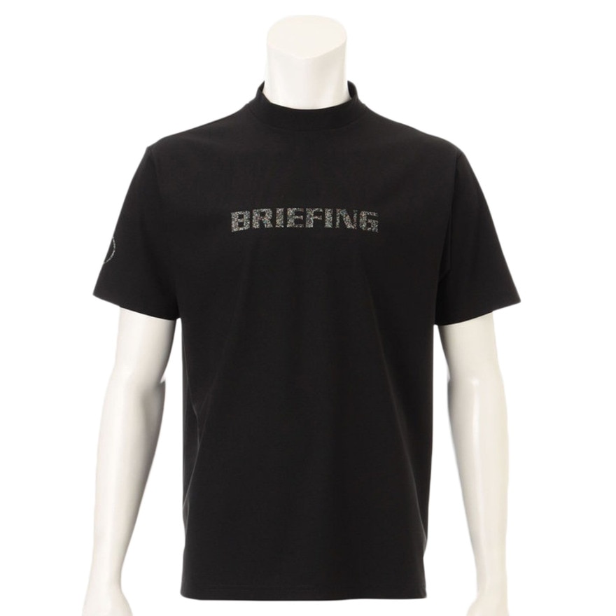 ブリーフィング（BRIEFING）（メンズ）モックネック ゴルフ 半袖Tシャツ メンズ EARTH HIGHNECK RF BRG253M02-010
