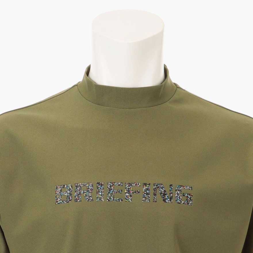 ブリーフィング（BRIEFING）（メンズ）モックネック ゴルフ 半袖Tシャツ メンズ EARTH HIGHNECK RF BRG253M02-067