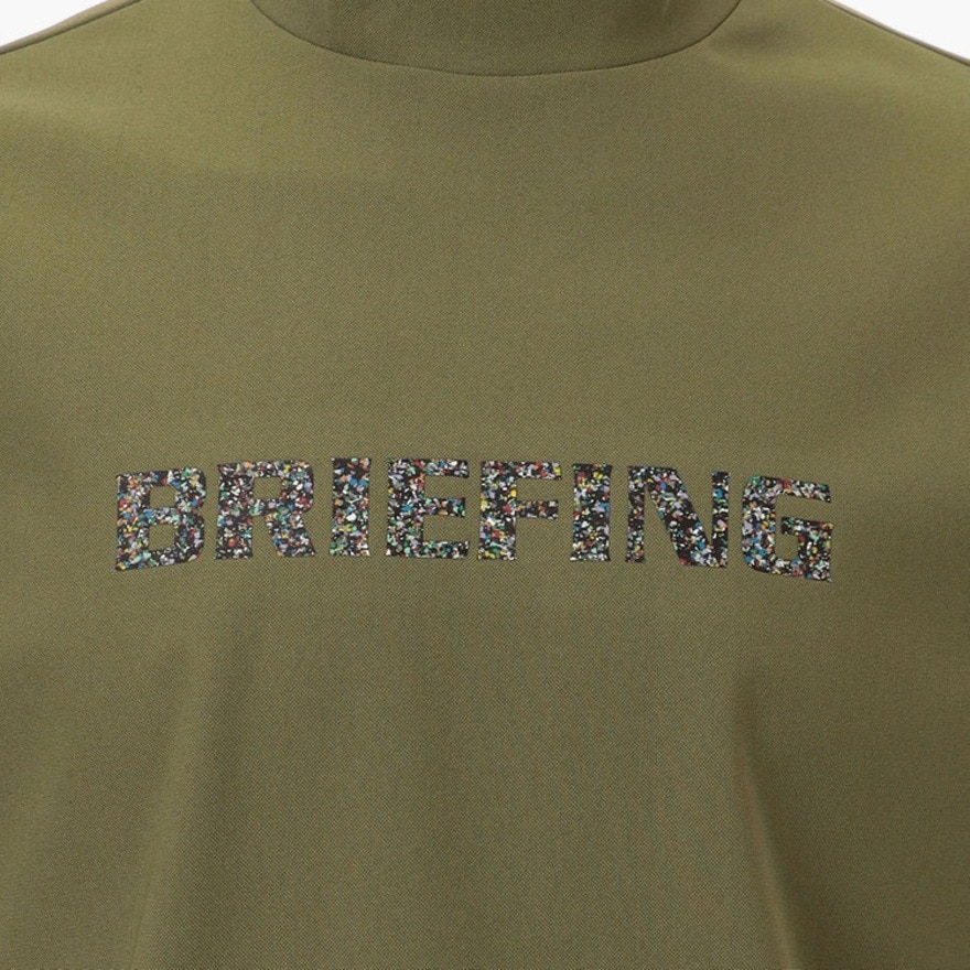 ブリーフィング（BRIEFING）（メンズ）モックネック ゴルフ 半袖Tシャツ メンズ EARTH HIGHNECK RF BRG253M02-067