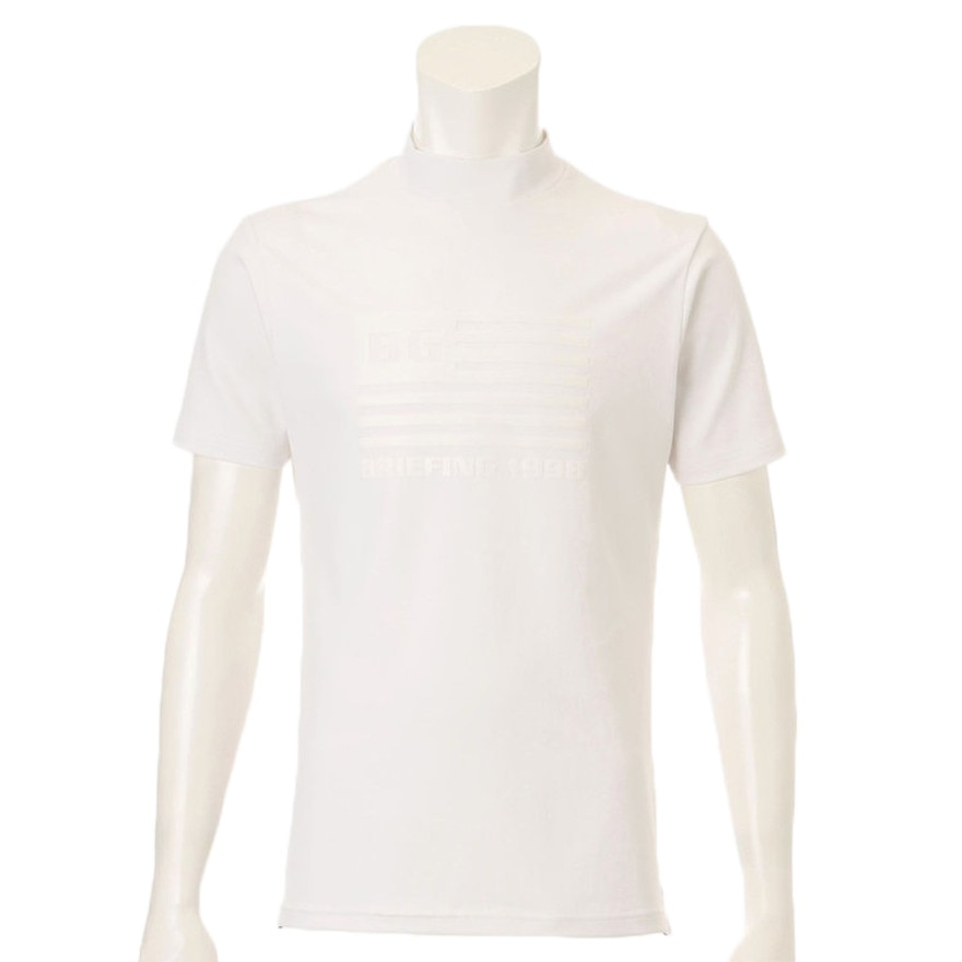 ブリーフィング（BRIEFING）（メンズ）モックネック ゴルフ 半袖Tシャツ メンズ G FLAG HIGHNECK BRG253M06-000