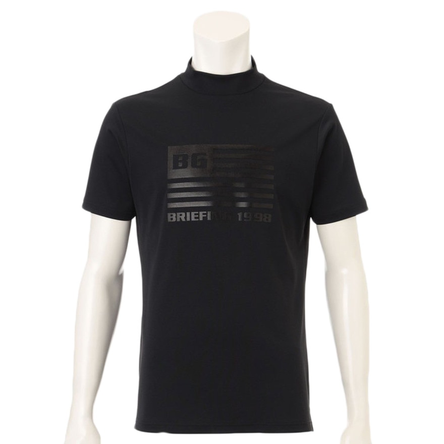 ブリーフィング（BRIEFING）（メンズ）モックネック ゴルフ 半袖Tシャツ メンズ G FLAG HIGHNECK BRG253M06-010